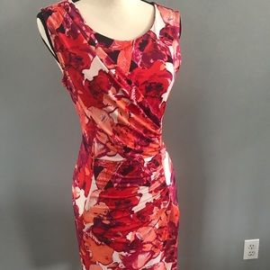 🛍3/$25 deals🛍Dana Buchman flower print dress